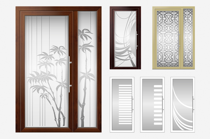Декорирования стекла VEKA SOFTLINE 70